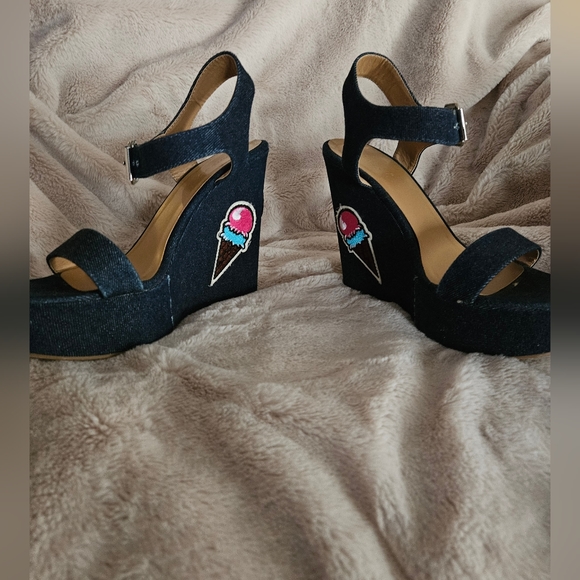 90's Bamboo wedge heals - Picture 4 of 7